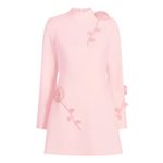 Likely  Mick Long Sleeve Rose Pink Mini Dress Size 6 NWT Photo 2