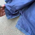 Quacker Factory Y2K  Blue Suede Fall Sunflowers Genuine Leather Jacket 3X NWT Photo 11