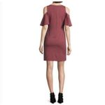 Libby Edelman NWT  Cold Shoulder Bodycon Dress in Tuscan Rose - XS Photo 1