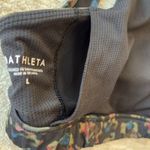 Athleta  Contender Printed Bra Ancient‎ Forest Leopard Size L Yoga Workout Gym Photo 9