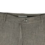 CAbi Size 8 Madeline Metallic Thread Brown Wide Leg Career Trouser Pants #383 Photo 5