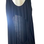 Caribbean Queen   black open back maxi dress size M Photo 1