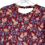 Madewell Bell Sleeve Tie Top in Antique Floral Blouse Photo 8
