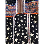 Avec Les Filles  Star Print Midi Dress Size Medium Photo 7