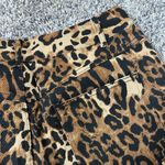 Cider NWT  Low Rise Leopard Print Shorts with Gold Details Photo 9