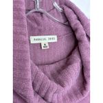 NWT PARALLEL SKIES Size Medium Top Rose Pink Cowl Neck Cozy Fashion Boutique ￼ Photo 1
