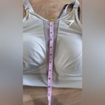 Gym shark MESH NECKLINE SPORTS BRA gray size medium Photo 7