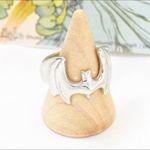 Silver Bat Ring Photo 3