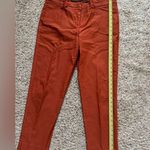 Nanette Lepore Nanette Laporte Women’s Ankle Pants Picante Rusty Red Color Size 12 Stretch Photo 2