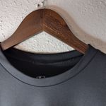 O'Neill ONeil XL Slim Fit Womens Long Sleeved Rash Guard Shirt in Dark Gray Near Black Photo 6