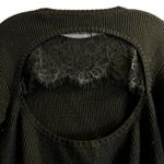 L'Agence  Antonio Lace Open Back Wool Sweater Black size XS Photo 7