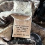 One World  Womens Black & White Crochet Sleeveless Tank Top Medium Photo 6