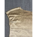 Vidussa Off Shoulder Top Womens Size XXL Gold Tie Sleeve Short Sleeve Blouse NWT Photo 2