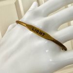 Brass LIGHT bangle bracelet Photo 1