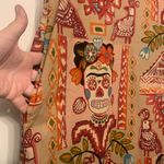 Source Unknown Mexican Theme Calavera & Peacock Midi XL Dress. 2830 Photo 2