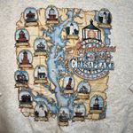 Fruit of the Loom VTG 90s Lighthouses of the Chesapeake Bay Maryland Graphic Sweatshirt Womens XL Photo 1