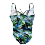 Torrid  plus size 2 Underwire Lace-Up One Piece Swimsuit NWOT Tropical Floral Photo 5