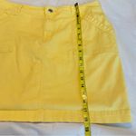 Christopher & Banks  Casual Yellow Skort Women’s Size 16 Spring Summer Photo 6