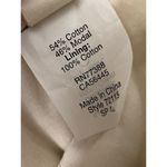 J.Crew Floral Embroidered Strapless Dress Ivory Blue MODAL Size 10 Photo 14