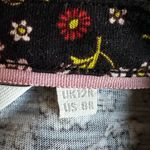 Boden Brown Floral Long Sleeve Smocked Mini Dress Ditsy Notch V Preppy Chic 8R Size 8 Photo 7