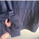 Nanette Lepore  Play Femme Lightweight Sweatshirt with Fun Details XL Navy Blue Photo 8