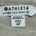 Athleta athletic wonder stash skinny pants size 6 petite NWOT Photo 10