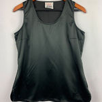 Very Vollbracht Womens Sleeveless Black Satin Top S Polyester/Spandex Photo 0