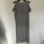Calvin Klein Women’s  Short Sleeve Hi Lo Striped Swimsuit Cover Up‎ Size L / XL Photo 8