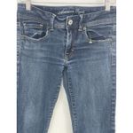 AMERICAN EAGLE ORIGINAL BOOT CUT WOMENS JEANS Size‎ 6 DARK BLUE Q0006 Size 28 Photo 3