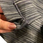 Lululemon Women’s 6 Hoodie Define Jacket Heathered Black White Full Zip Sporty Photo 9