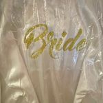 Bridal Robe White Photo 2