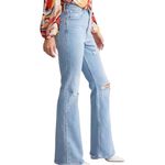 Levi's Levi’s 70’s High Rise Flare Jeans in You and I Light Wash Photo 2