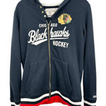 Chicago‎ Blackhawks Hockey Full Zip Hoodie Women's Size L Black NHL Fan Cozy Size L Photo 0