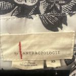 Anthropologie  Somerset Maxi Dress Grey Floral Vines Birds Size XS Photo 6