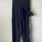 Black Halo  Harbor Strapless Jumpsuit Photo 8
