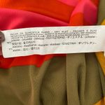 ZARA sz M Short sleeve V neck midi stripe shift dress Photo 6