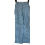 Nanushka Silke Pants in Azure Small New Womens Vegan Faux leather Blue Trousers Photo 6