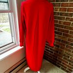 Disney Vintage USA Made Sears  Red Mickey Mouse Sweatshirt Sleep Dress Cozy 80s Photo 4