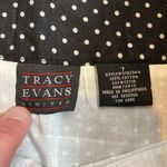 Tracy Evans 13 Vintage 90’s  Embroidered Floral Goth Polka Dot Pleated Skirt 7 Photo 4