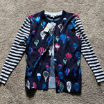 Crown & Ivy  Hot Air Balloon Print Sweater SIZE S Photo 0