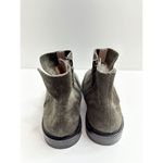 Kelsi Dagger  Boots Women Size 5 Olive Suede Latch  Ruched Ankle Booties NEW Photo 6