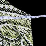 Ashley Stewart Womens Green White Halter Tie Neck Cutup Maxi Dress Plus Sz 16/18 Photo 6