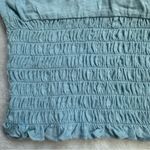 Me to We  Echo Park Tank Top in Light Blue Size Large Smocked Spaghetti Straps Photo 7