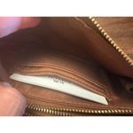 Coach double corner zip signature canvas wristlet NWT Photo 5