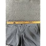 Eddie Bauer  Shorts Womens 4 Striped Denim Cuffed‎ Hem Nautical Preppy Classic Photo 6
