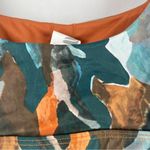 Fabletics  Gabriella‎ Scoop Back Swim Bra Paintbrush Camo Print 4 Way Stretch Photo 8