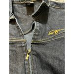 Vintage Y2K Fubu Denim Jumpsuit‎ Zip Up Retro Blue Womens Size 16W Skater Photo 3