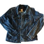 Wrangler  Blue Blazer Classic Denim Style Photo 2