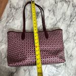 Kate Spade New York Spade Link Tote Large Bag zip pink saffiano pvc leather Photo 10