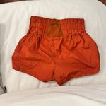 Free People movement ‘The Way Home’ copper high waisted copper shorts Photo 1